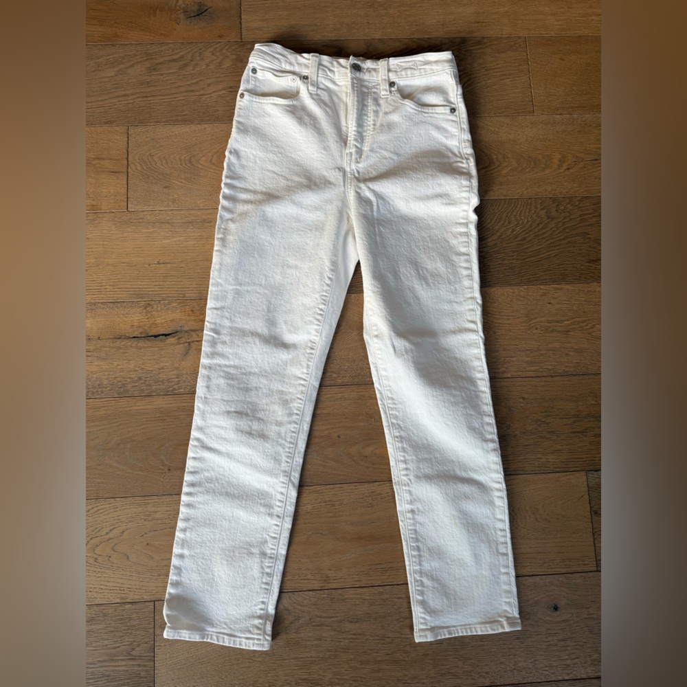 Madewell The Perfect Vintage White Jean